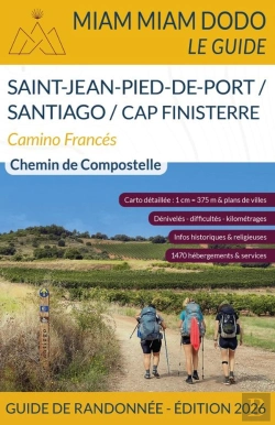 Bertrand.pt - Saint-Jean-Pied-De-Port / Santiago / Cap Finisterre : Camino Francés (Édition 2026)