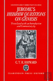 Saint Jerome'S Hebrew Questions On Genesis