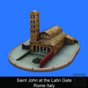 Saint John At The Latin Gate Rome Italy