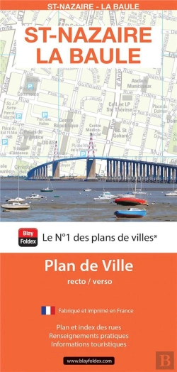 Bertrand.pt - Saint-Nazaire / La Baule : Plan De Ville (Édition 2024)