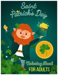 Saint Patrick'S Day Coloring Book For Adults