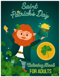 Bertrand.pt - Saint Patrick'S Day Coloring Book For Adults