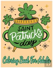 Saint Patrick'S Day Coloring Book For Adults