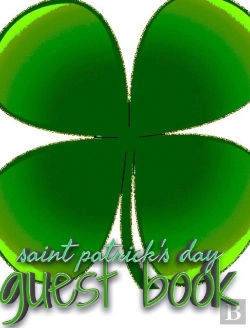 Bertrand.pt - Saint Patrick'S Day  Shamrock  Blank  Guest Book