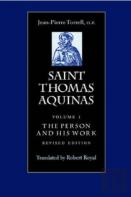 Saint Thomas Aquinas V. 1; Person And His Work