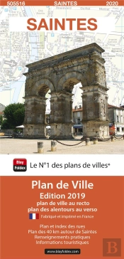 Saintes Et Alentours : Plan De Ville (Édition 2019)