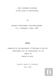 Saiva Siddhanta Hinduism In The Light Of Christianity