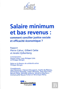 Bertrand.pt - Salaire Minimum Et Bas Revenus ; Comment Concilier Justice Sociale Et Efficacité Économique ?