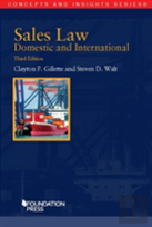 Sales Law, Domestic And International