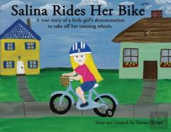 Salina Rides Her Bike