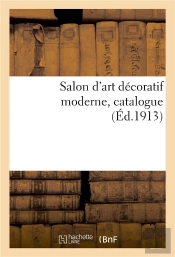 Salon D'Art Decoratif Moderne, Catalogue