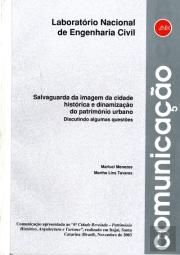 Salvaguarda da imagem da cidade histórica e dinamização do património humano
