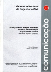 Salvaguarda da imagem da cidade histórica e dinamização do património humano