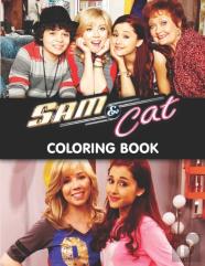Sam And Cat Coloring Book
