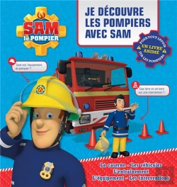 Bertrand.pt - Sam Le Pompier - Livre Anime - Je Decouvre Les Pompiers Avec Sam