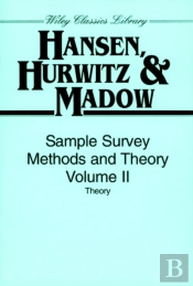 Sample Survey Methods And Theory, Volume 2
