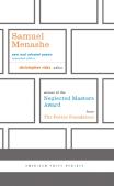 Samuel Menashe: New And Selected Poems