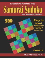 Samurai Sudoku For Adults & Seniors