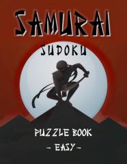 Samurai Sudoku Puzzle Book - Easy