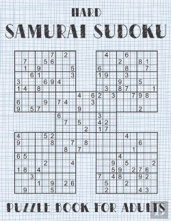 Bertrand.pt - Samurai Sudoku Puzzle Book For Adults - Hard