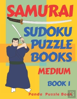 Bertrand.pt - Samurai Sudoku Puzzle Books - Medium - Book 1