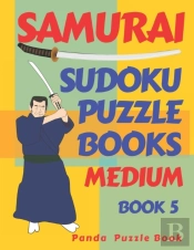 Samurai Sudoku Puzzle Books Medium - Book 5