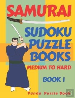 Bertrand.pt - Samurai Sudoku Puzzle Books - Medium To Hard - Book 1