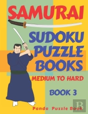 Samurai Sudoku Puzzle Books - Medium To Hard - Book 3