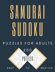 Samurai Sudoku Puzzles For Adults