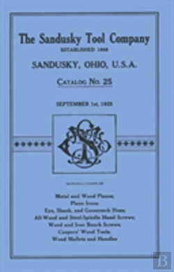 Bertrand.pt - Sandusky Tool Co. 1925 Catalog
