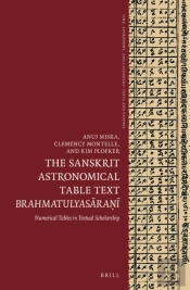 Sanskrit Astronomical Table Text Brahmatulyasarani