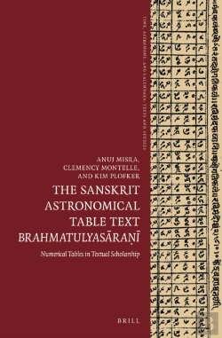 Bertrand.pt - Sanskrit Astronomical Table Text Brahmatulyasarani