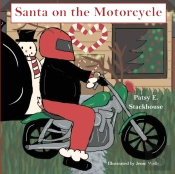 Santa On The Motorcycle