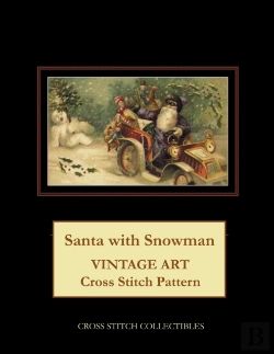 Bertrand.pt - Santa With Snowman: Vintage Art Cross St