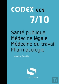 Bertrand.pt - Sante Publique - Medecine Legale - Medecine Du Travail - Pharmacologie Codex Ecn 7/10