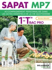 Sapat - Mp 7 : Accompagnement Personnalisé Dans Les Actes Essentiels De La Vie Quotidienne ; 1re Tle Bac Pro Sapat ; Pochette Élève (Édition 2025)