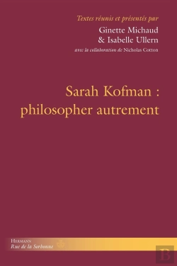 Bertrand.pt - Sarah Kofman : Philosopher Autrement