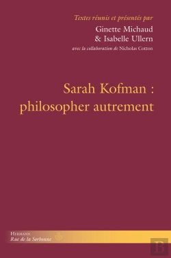 Bertrand.pt - Sarah Kofman : Philosopher Autrement