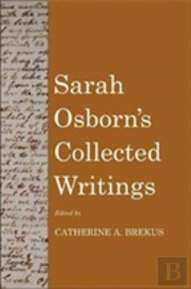Sarah Osborn'S Collected Writings