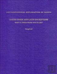 Sardis: Greek And Latin Inscriptions, Part Ii