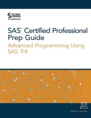 Sas Certified Professional Prep Guide