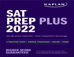 Sat Prep Plus 2022