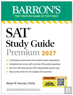 Bertrand.pt - Sat Study Guide Premium, 2027: 3 Practice Tests + Comprehensive Review + Online Practice And Video Lessons