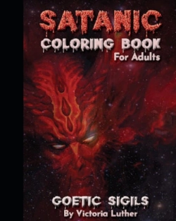 Bertrand.pt - Satanic Color Book For Adults Goetic Sigils