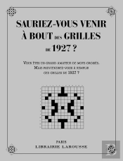 Sauriez-Vous Venir À Bout Des Mots Croisés De 1927 ?