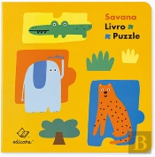 Savana - Livro-Puzzle