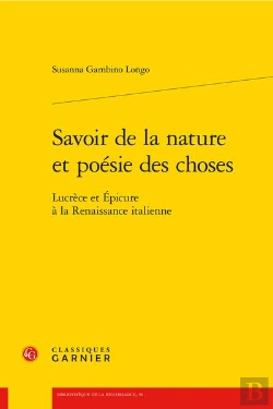 Bertrand.pt - Savoir De La Nature Et Poesie Des Choses - Lucrece Et Epicure A La Renaissance I - Lucrece Et Epicur