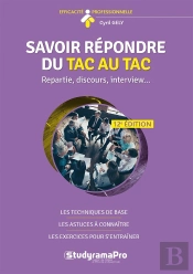 Savoir Repondre Du Tac Au Tac 2 Edt