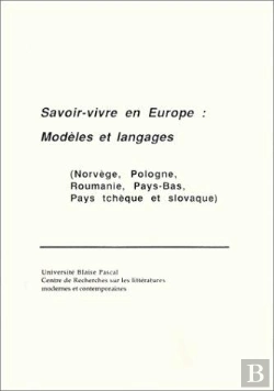 Bertrand.pt - Savoir Vivre En Europe ; Modeles Et Langages