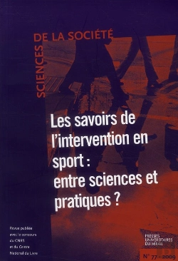 Bertrand.pt - Savoirs De L'Intervention En Sport : Entre Sciences Et Pratiques ?